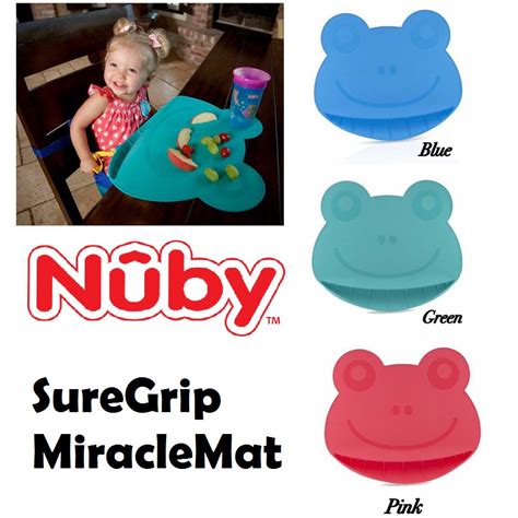 nuby suregrip miracle mat and plate